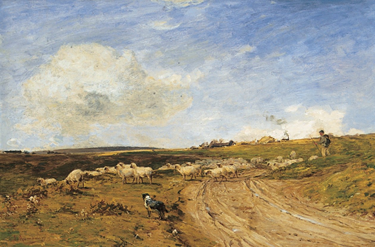 Una giornata ventosa da James Aumonier