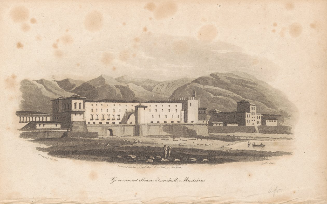 Casa del Governo, Funchal, Madeira da James Baily