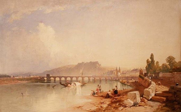 Coblenza ed Ehrenbreitstein da James Baker Pyne