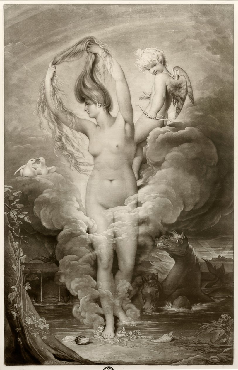 La nascita di Venere da James Barry