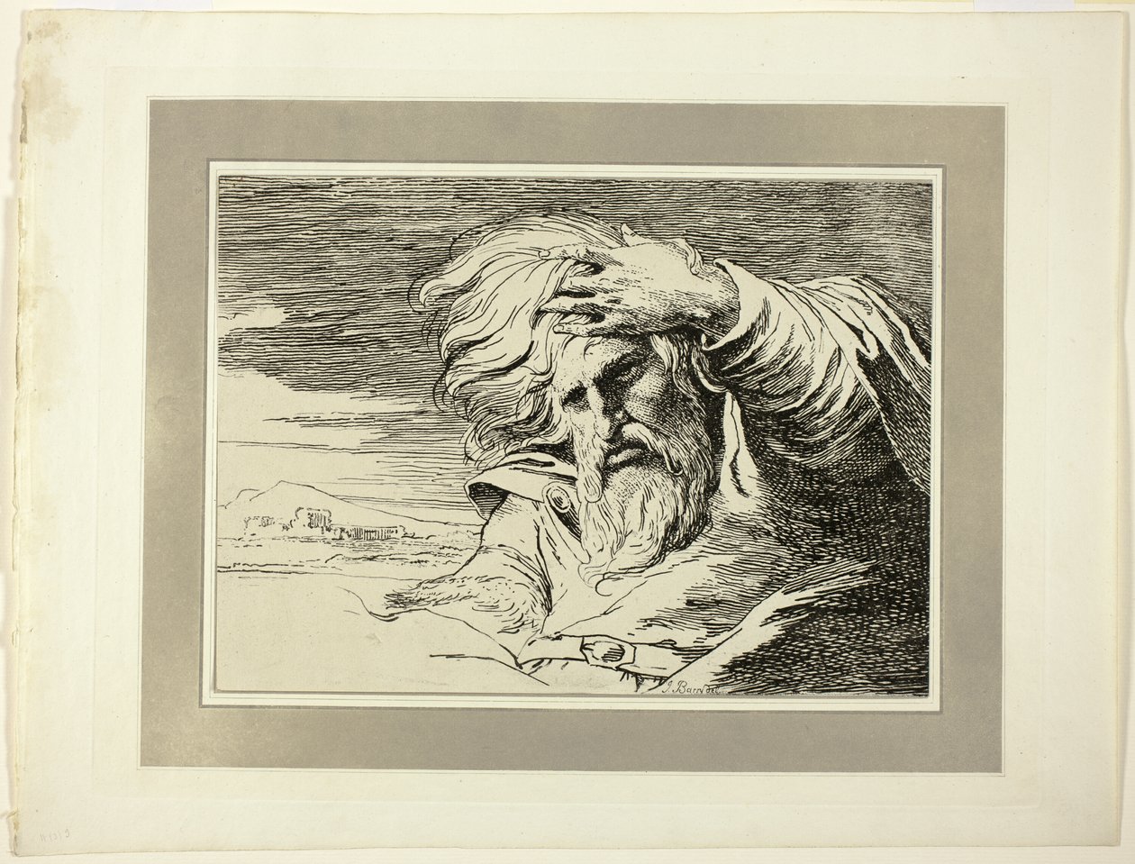 Patriarca orientale, dalla prima edizione di Specimens of Polyautography da James Barry