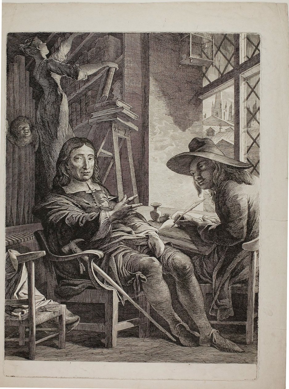 Milton che Ditta a Ellwood il Quacchero da James Barry