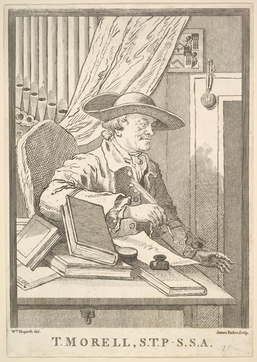 Thomas Morell, S.T.P.- S.S.A. da James Basire I
