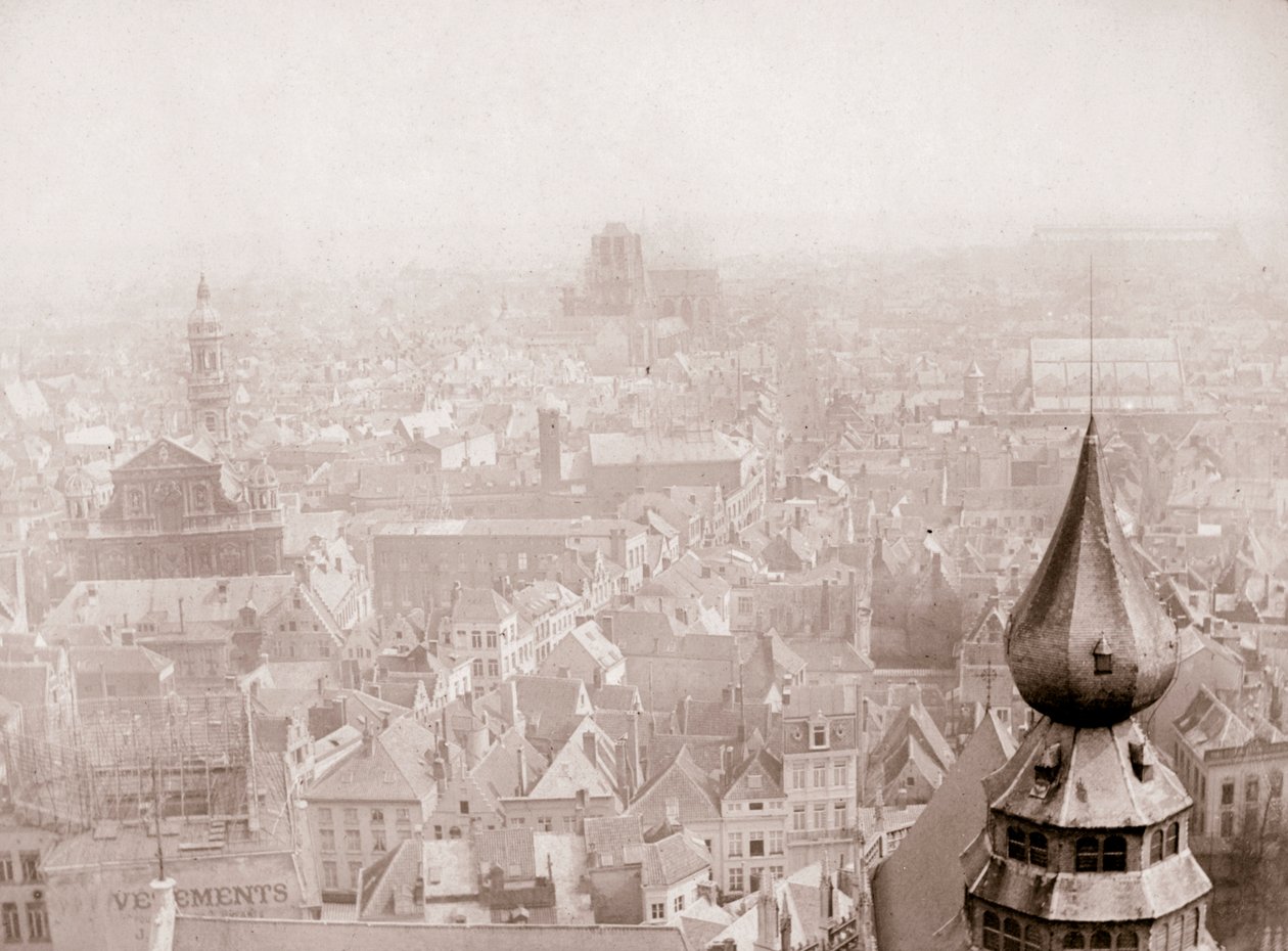 Skyline di Anversa, 1898 da James Batkin