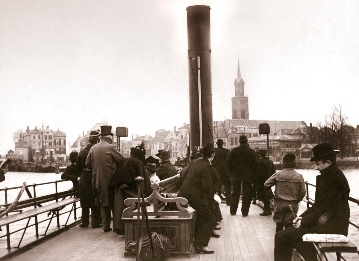 Passeggeri del traghetto, Laandam, 1898 da James Batkin