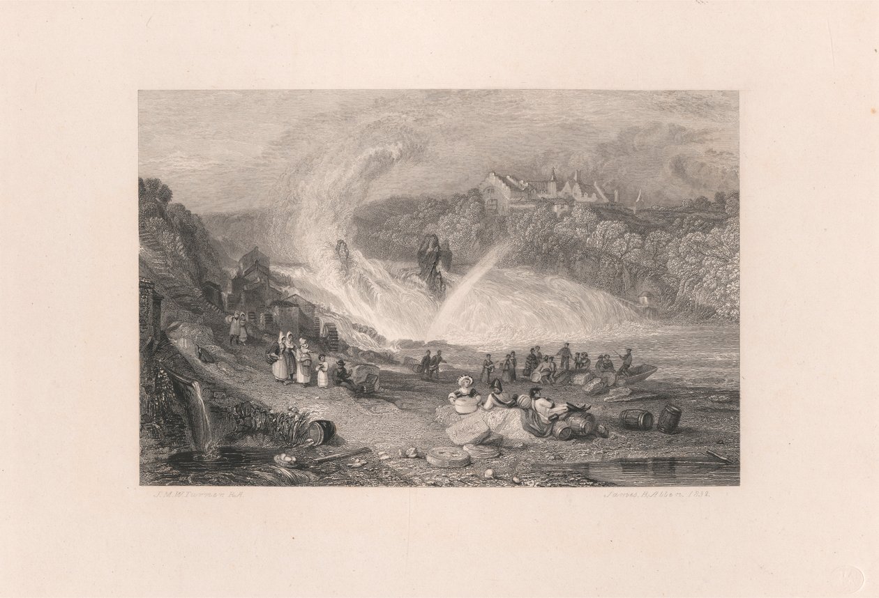 Cascate del Reno da James Baylis Allen