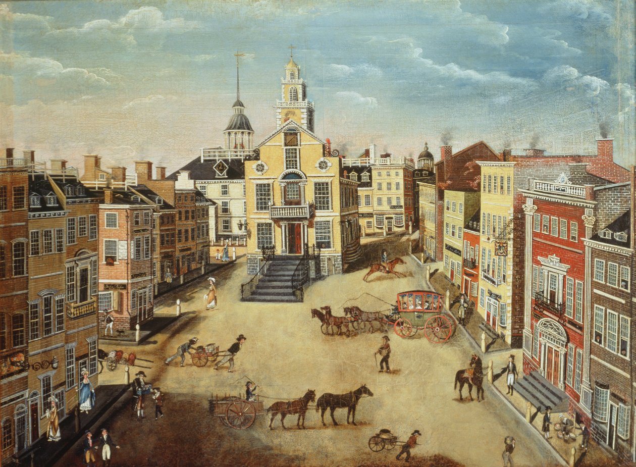 Old State House, Boston da James Brown Marston