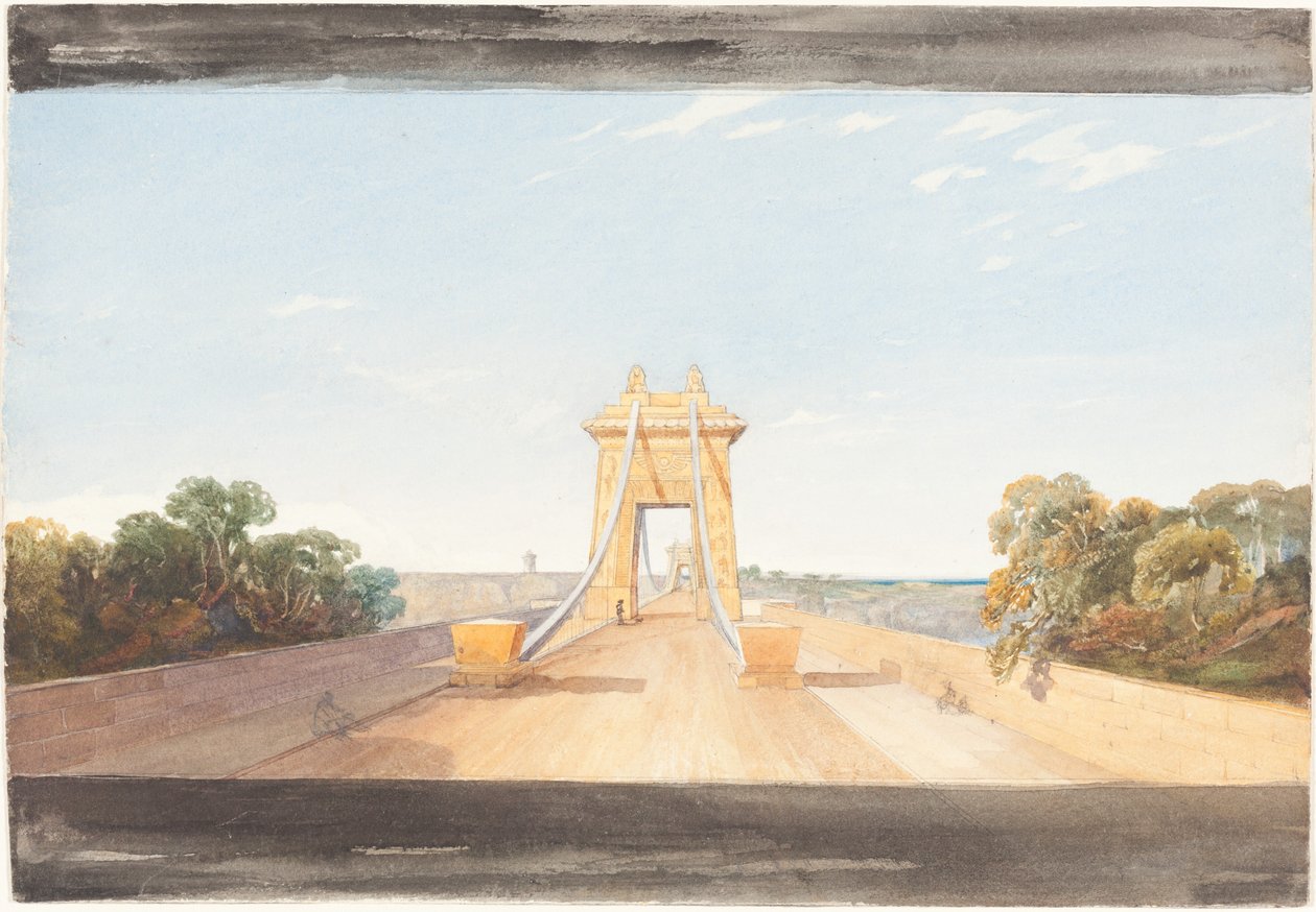Ponte sospeso di Clifton vicino a Bristol da James Bulwer