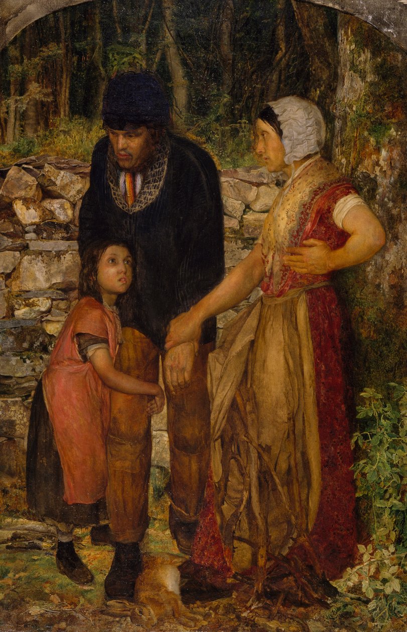 La rimostranza della moglie, 1858 da James Campbell