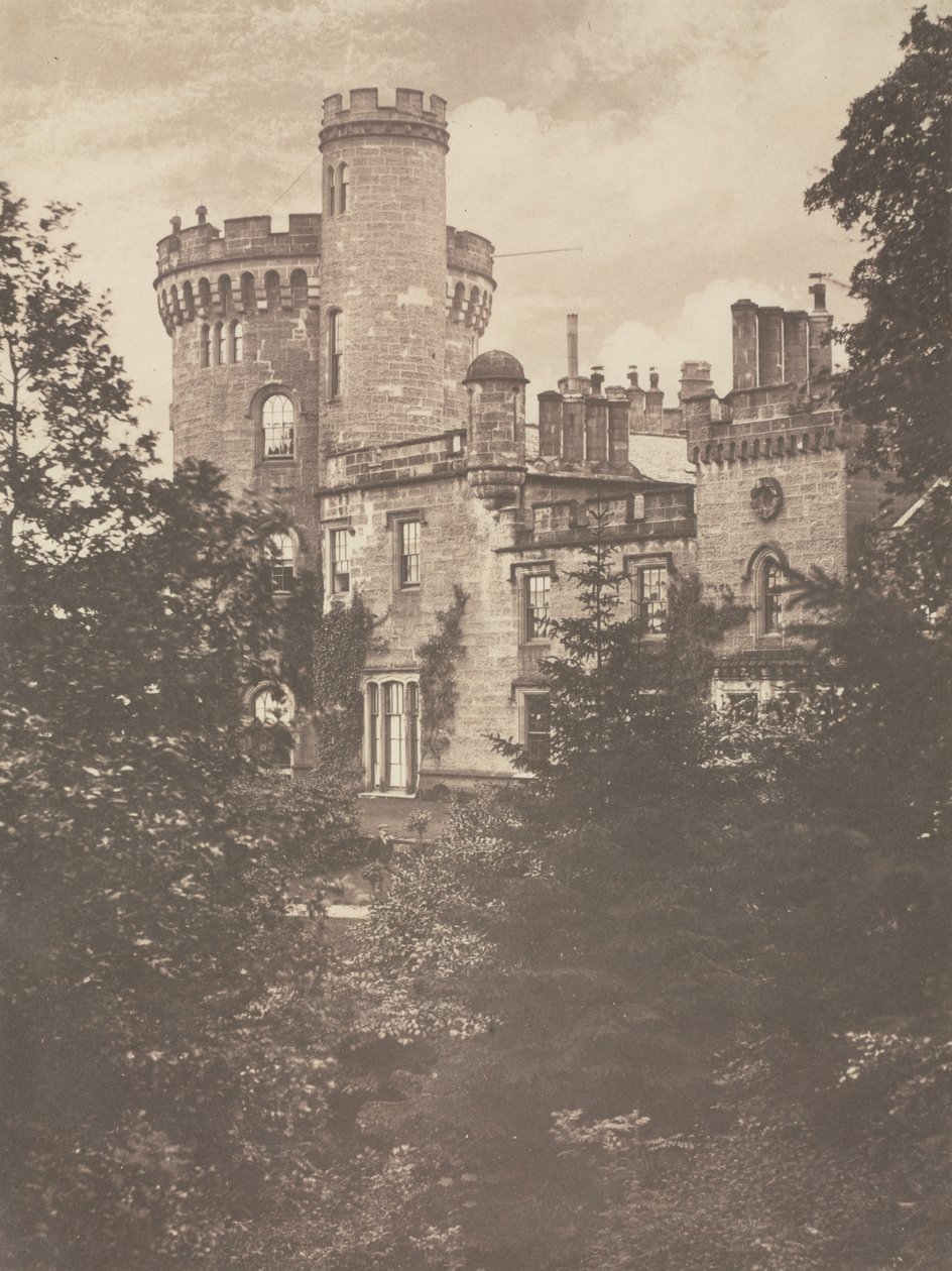 Vista del castello di Tullichewan, Glasgow da James Campbell of Strachathro
