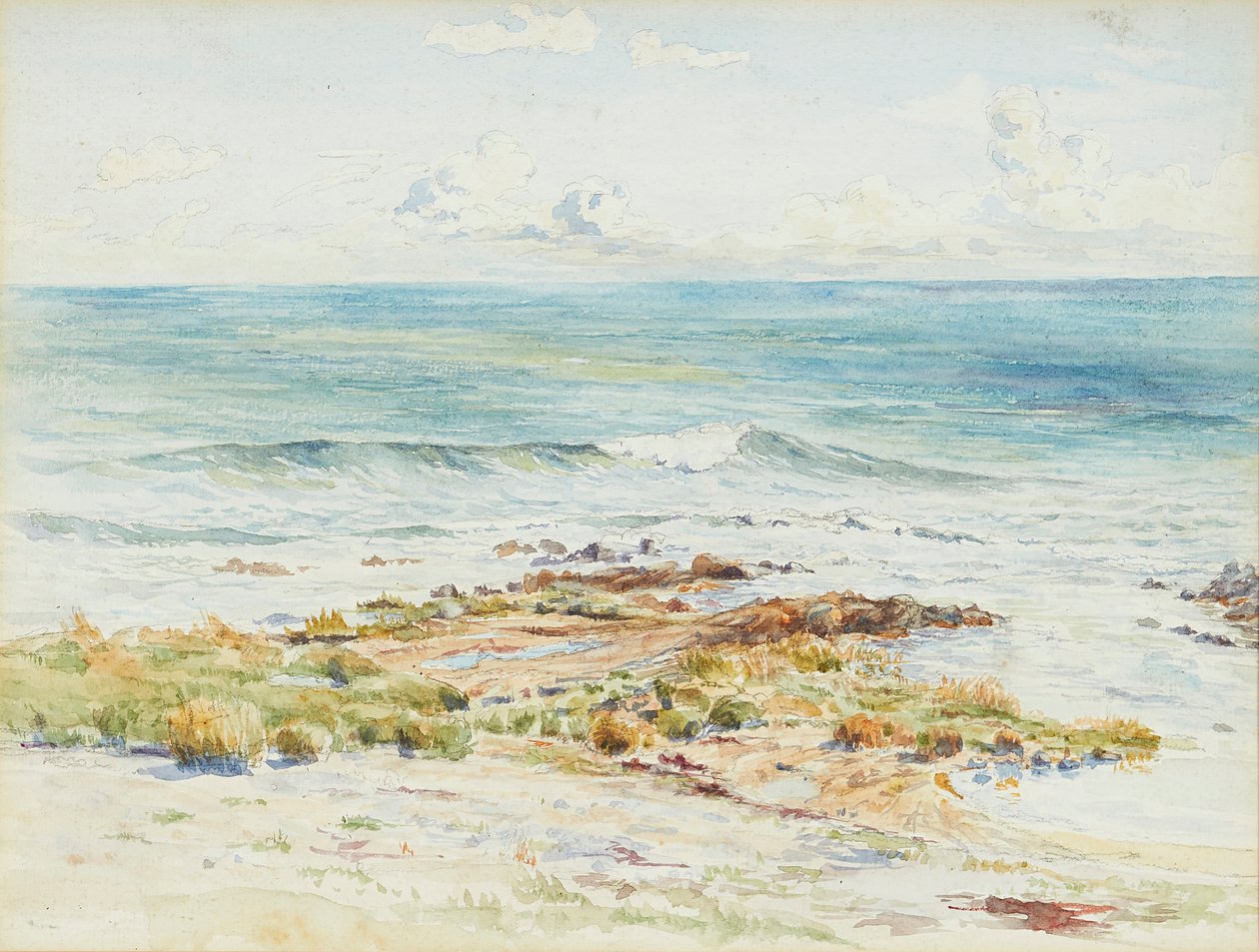 Paesaggio costiero da James Caw