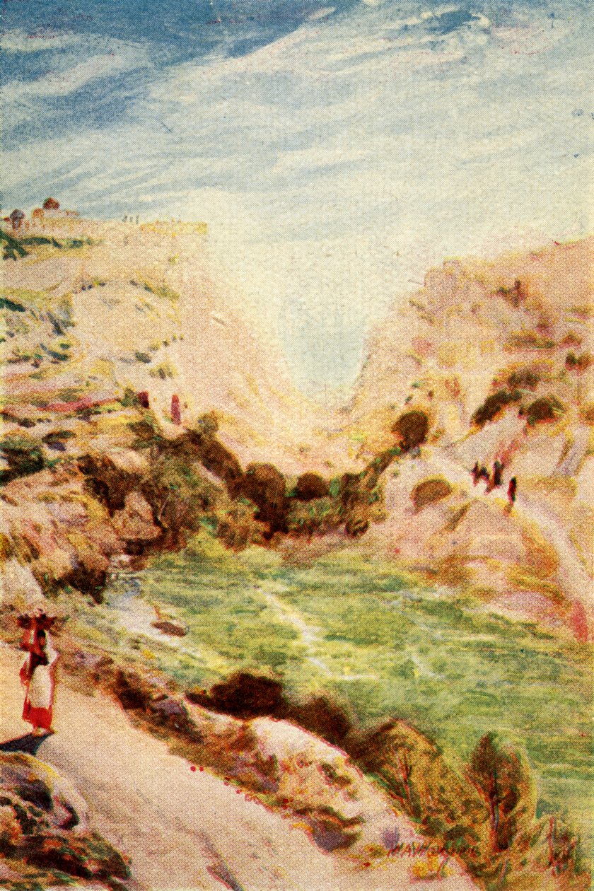 Gerusalemme, La Valle dei Re - Matt. xxiii. 37, c1924 da James Clark and Henry A Harper