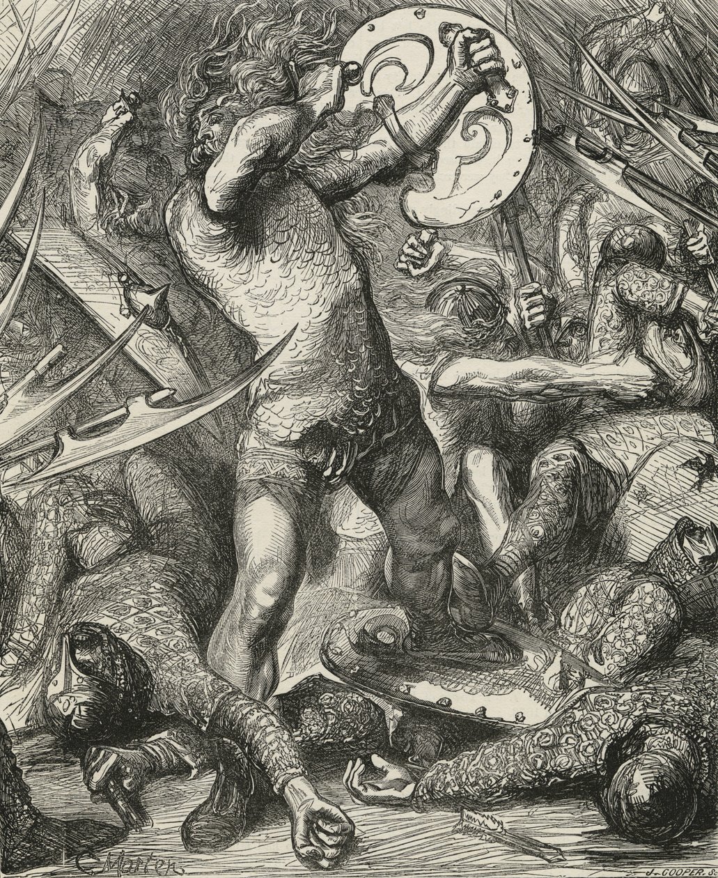Hereward si fa strada attraverso l