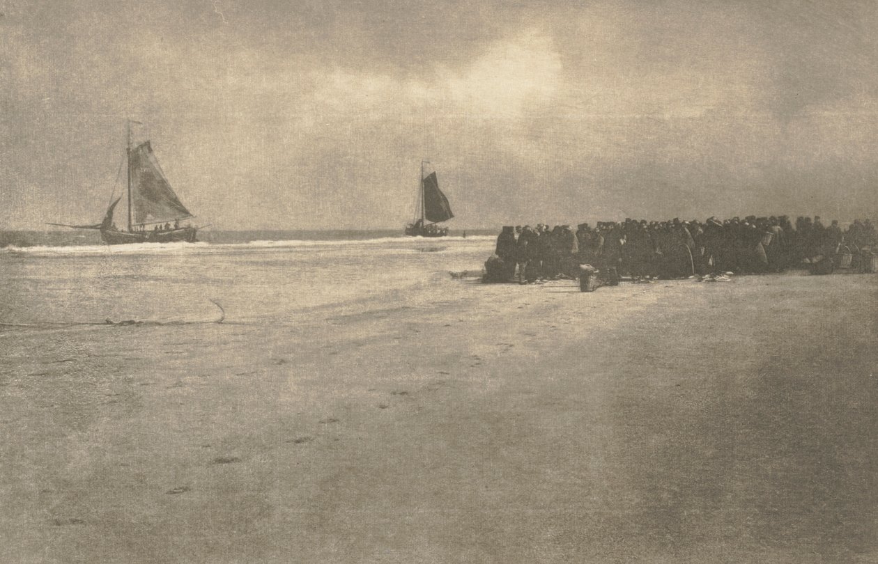Camera Work: Su una costa olandese, 1904 da James Craig Annan