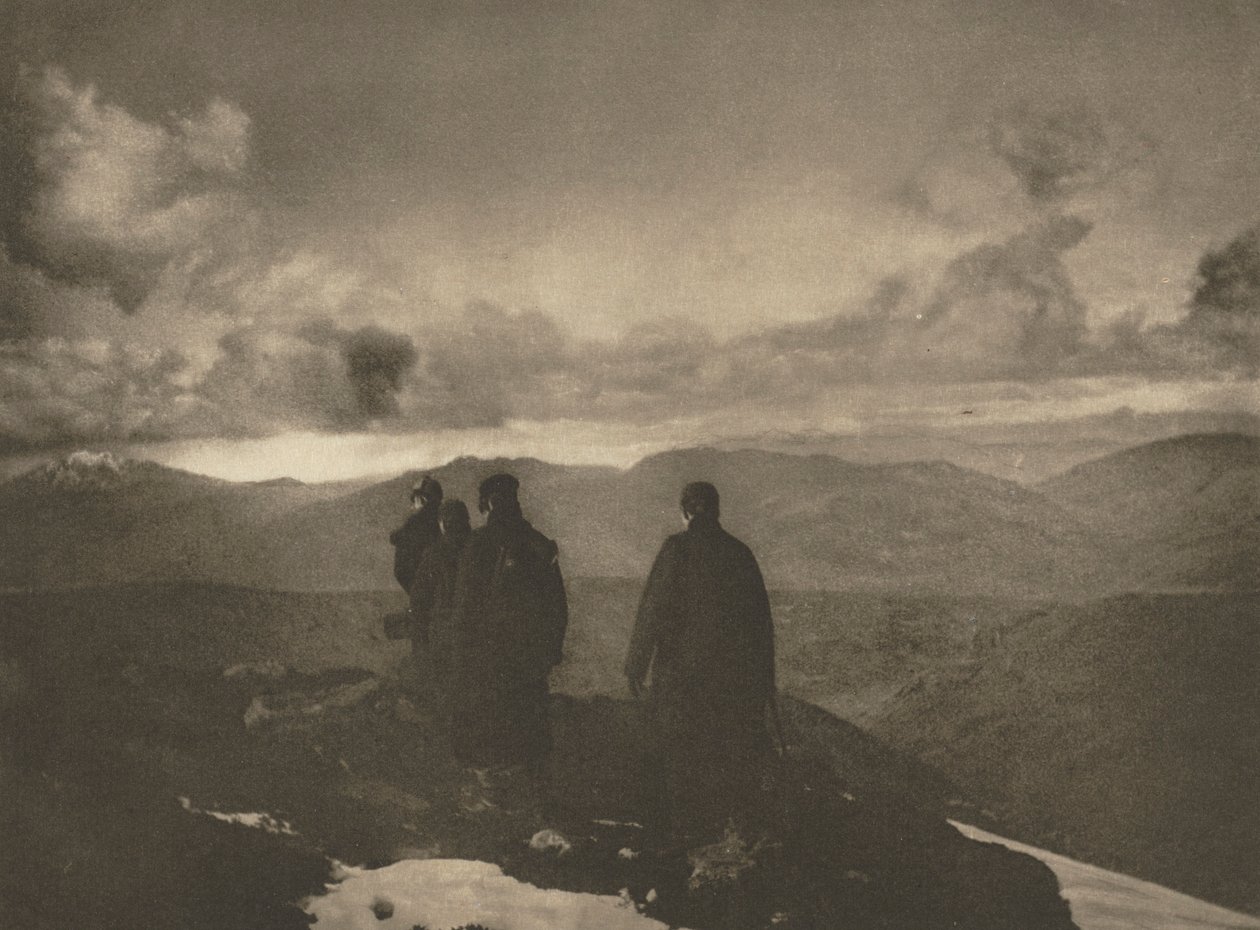 Camera Work: Le montagne oscure, 1904 da James Craig Annan