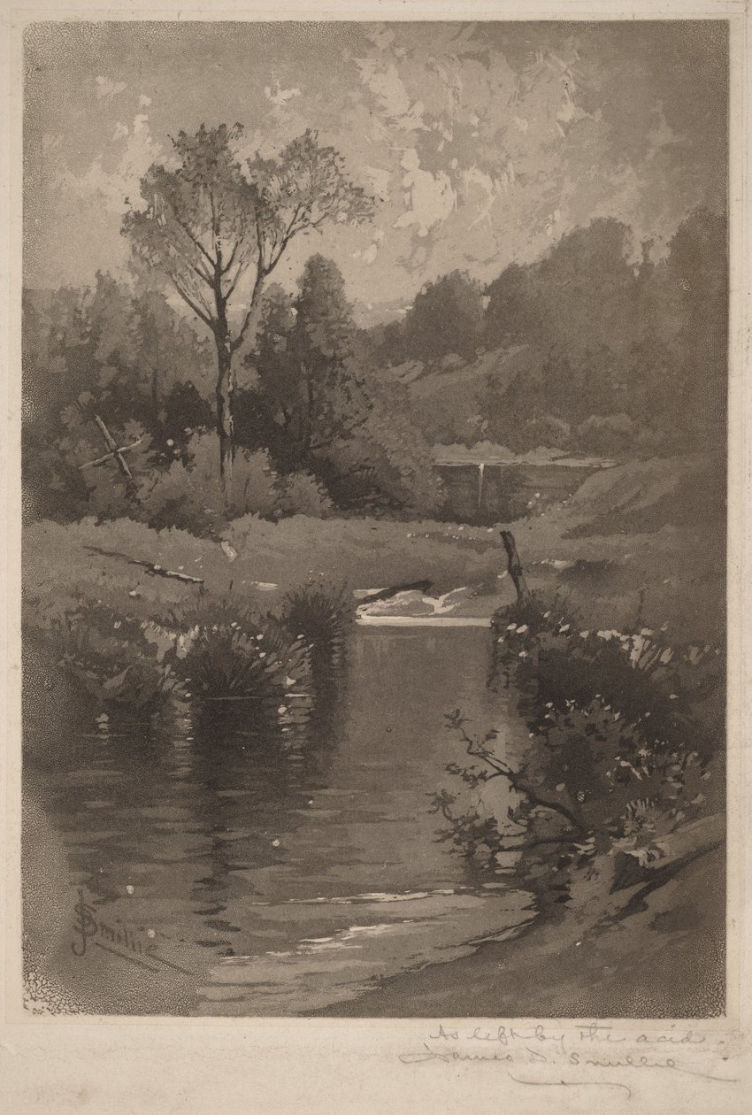 Una vecchia diga presso Montrose da James David Smillie