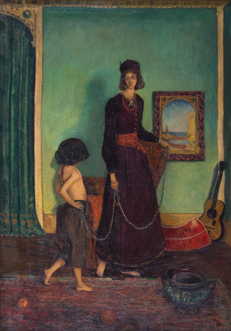 La catena di perline da James Dickson Innes