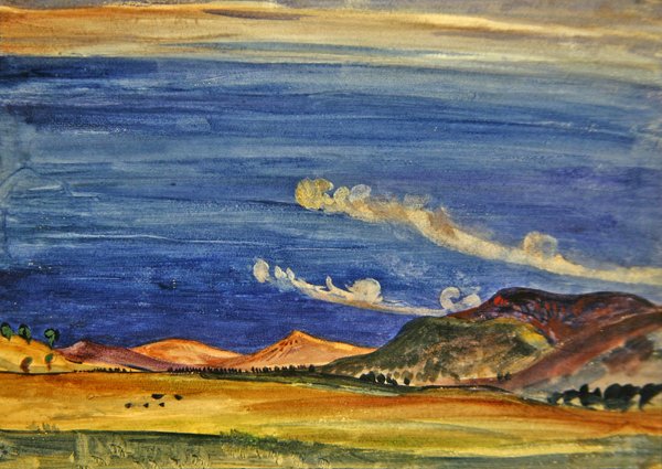 Tuono nelle montagne da James Dickson Innes