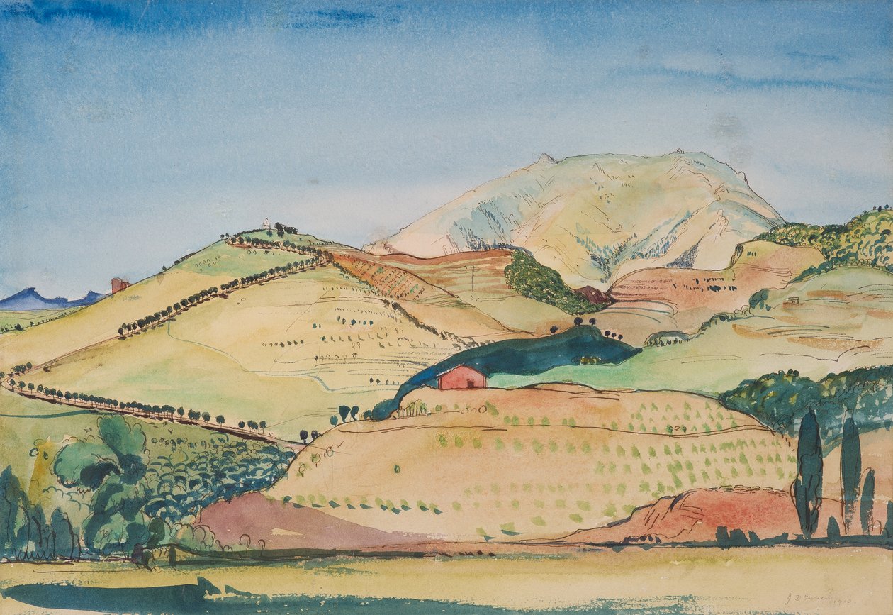 Tour Madeloc, 1910 da James Dickson Innes