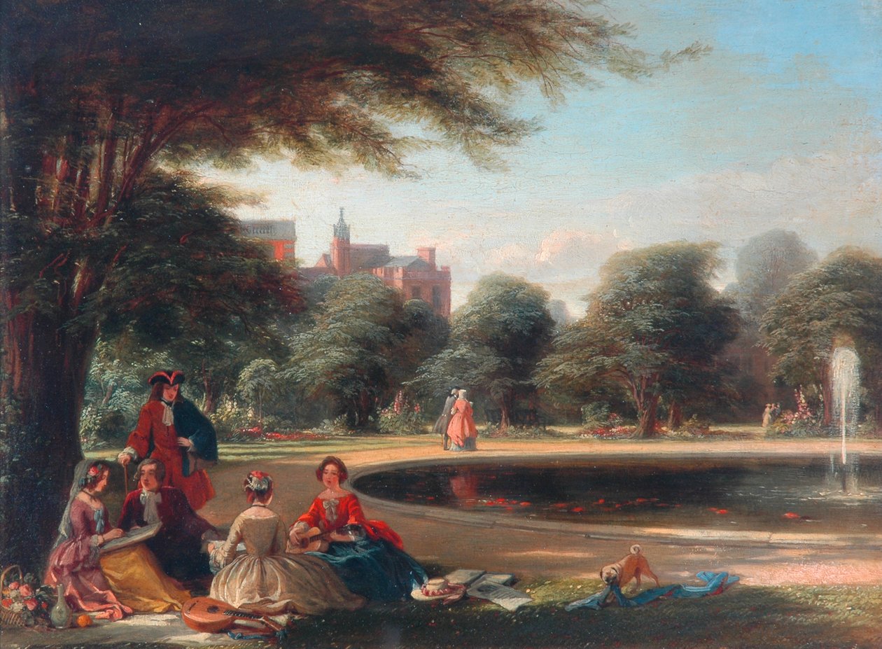 Hampton Court, la Fontana da James Digman Wingfield