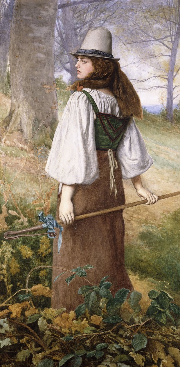 Celia da "Come vi piace" da James Dromgole Linton