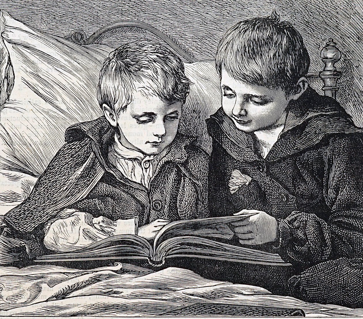 Illustrazione raffigurante Fratelli da James Dromgole Linton