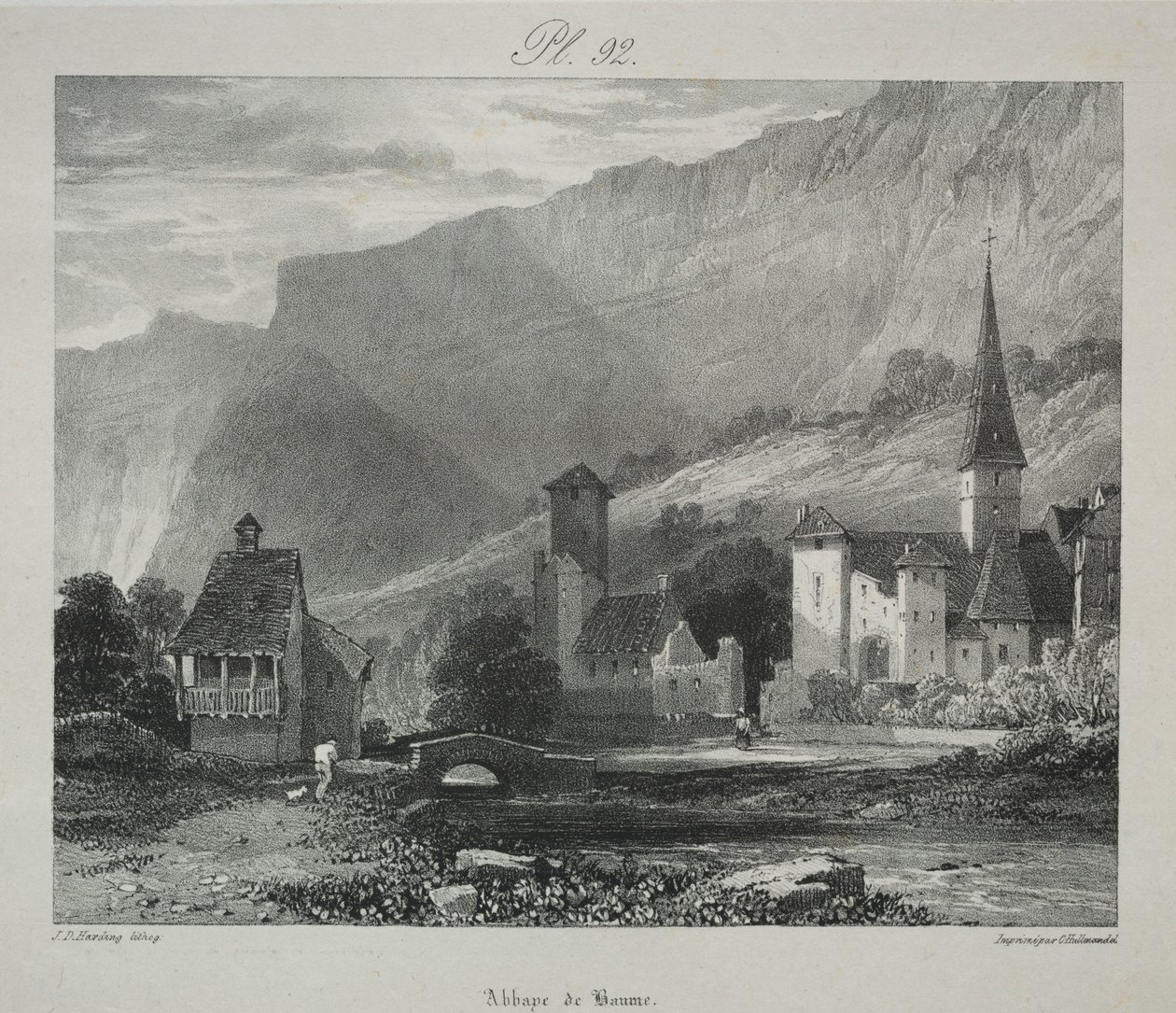 Una serie di soggetti dalle opere del defunto R. P. Bonington: Uno studio dalla natura..., 1829 da James Duffield Harding