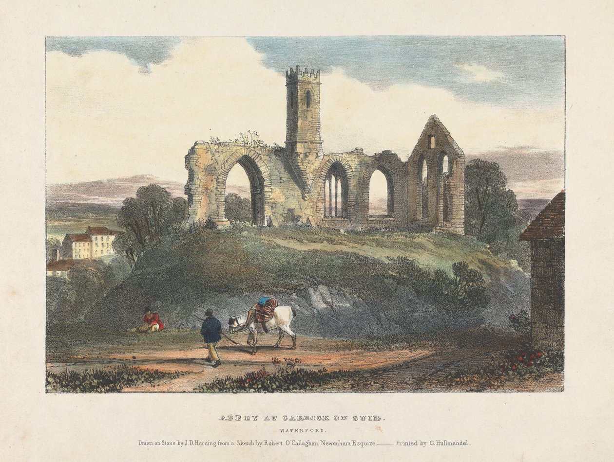 Abbazia a Carrick su Suir da James Duffield Harding
