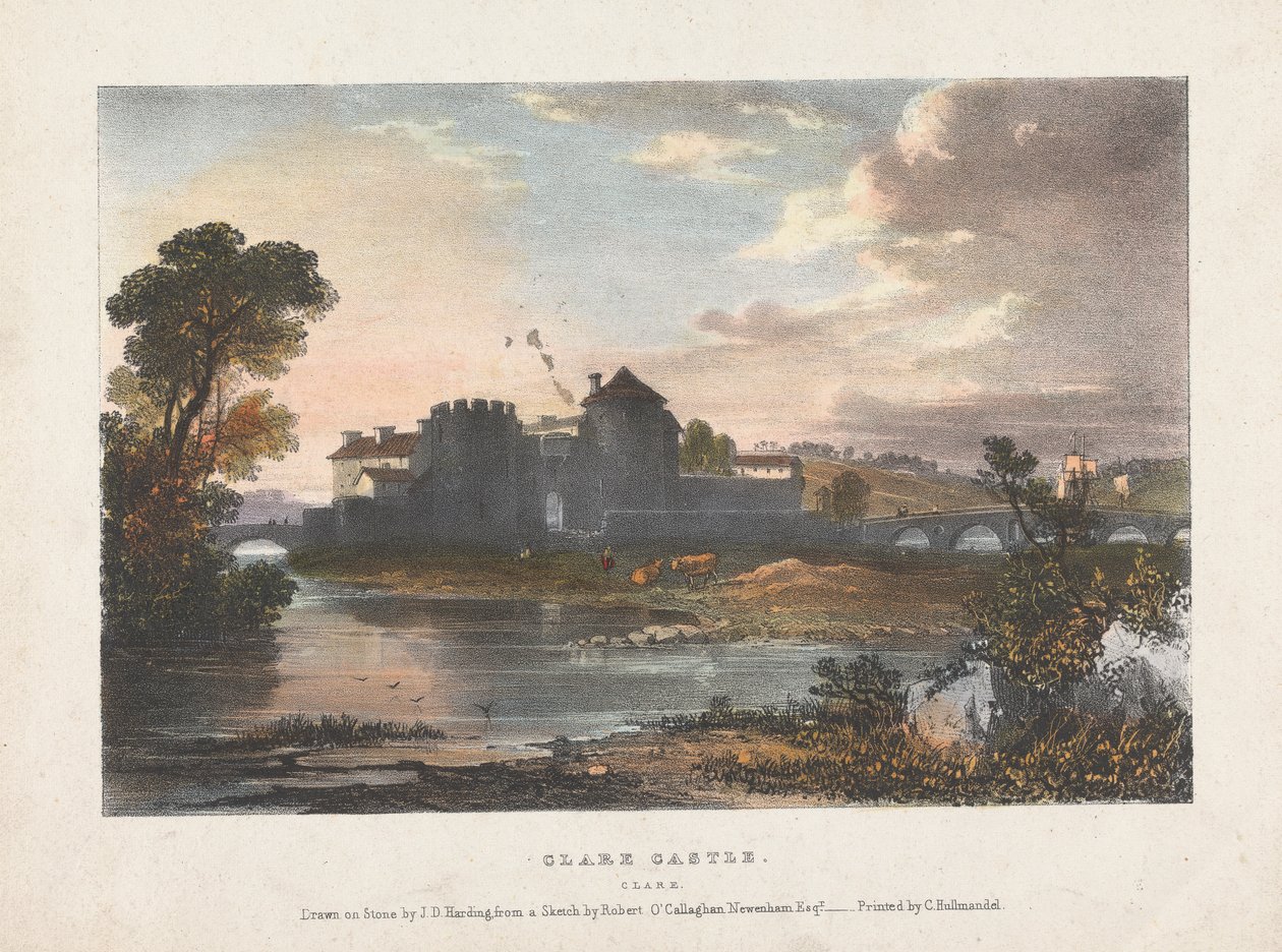 Castello di Clare da James Duffield Harding