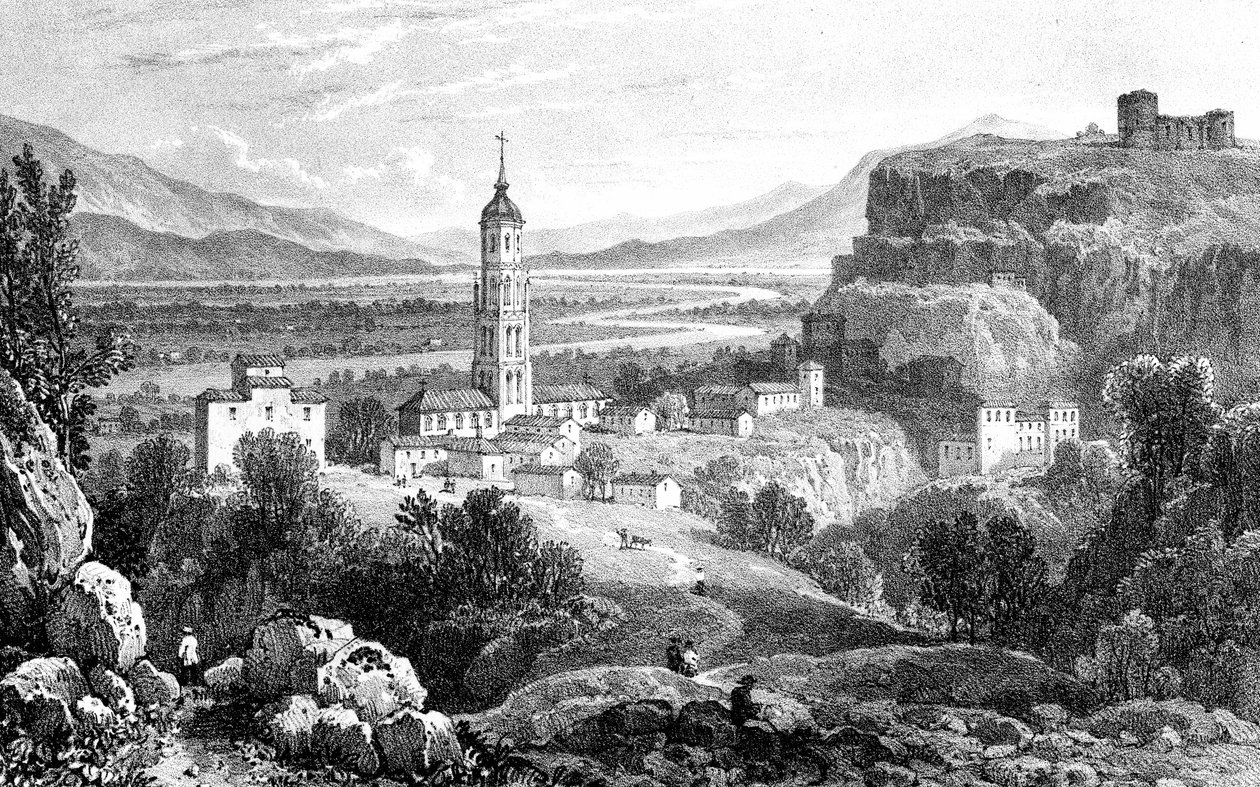 Fraga, Spagna, 1823 da James Duffield Harding