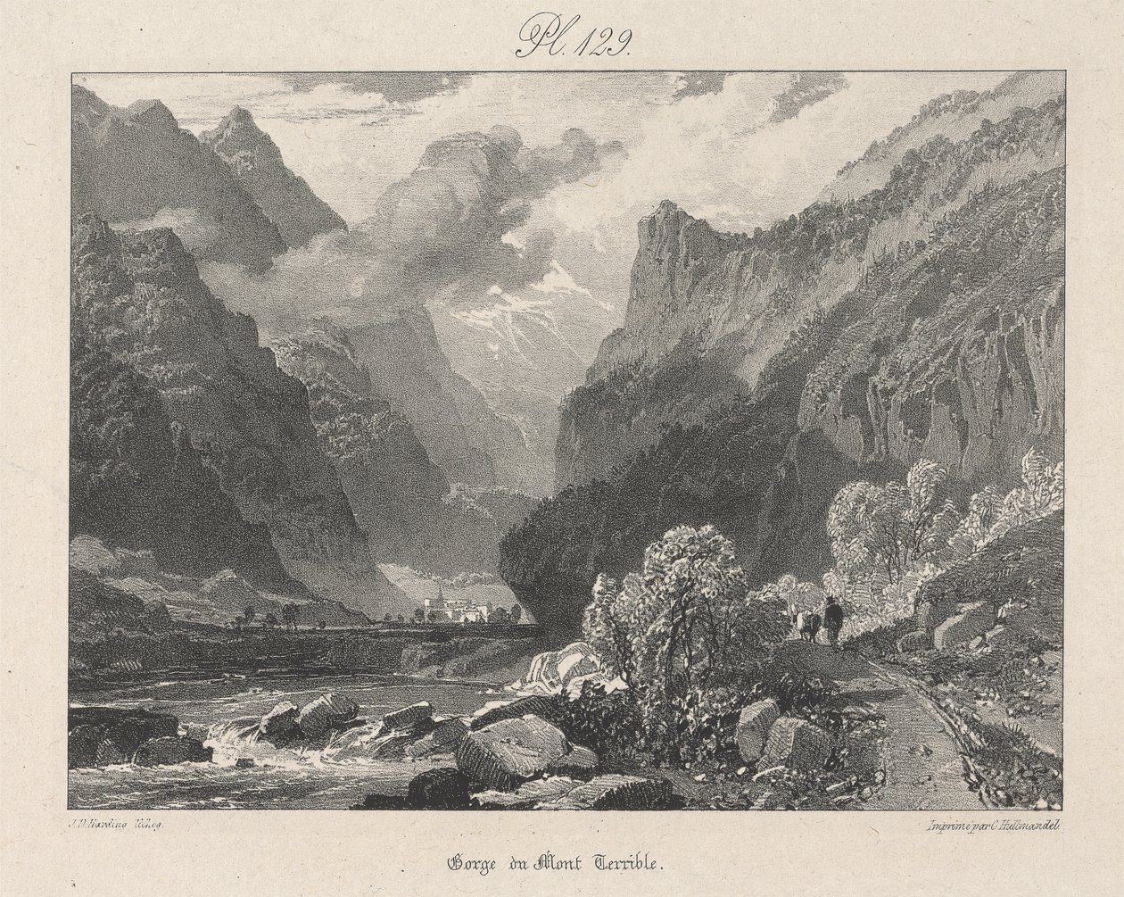 Gola del Mont Terrible da James Duffield Harding