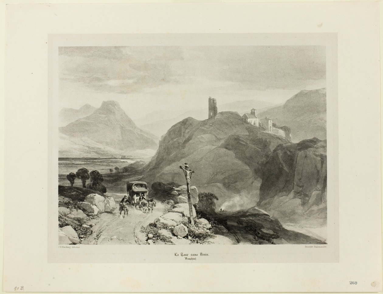 La Tour-sans-Venin, Regione del Delfinato da James Duffield Harding