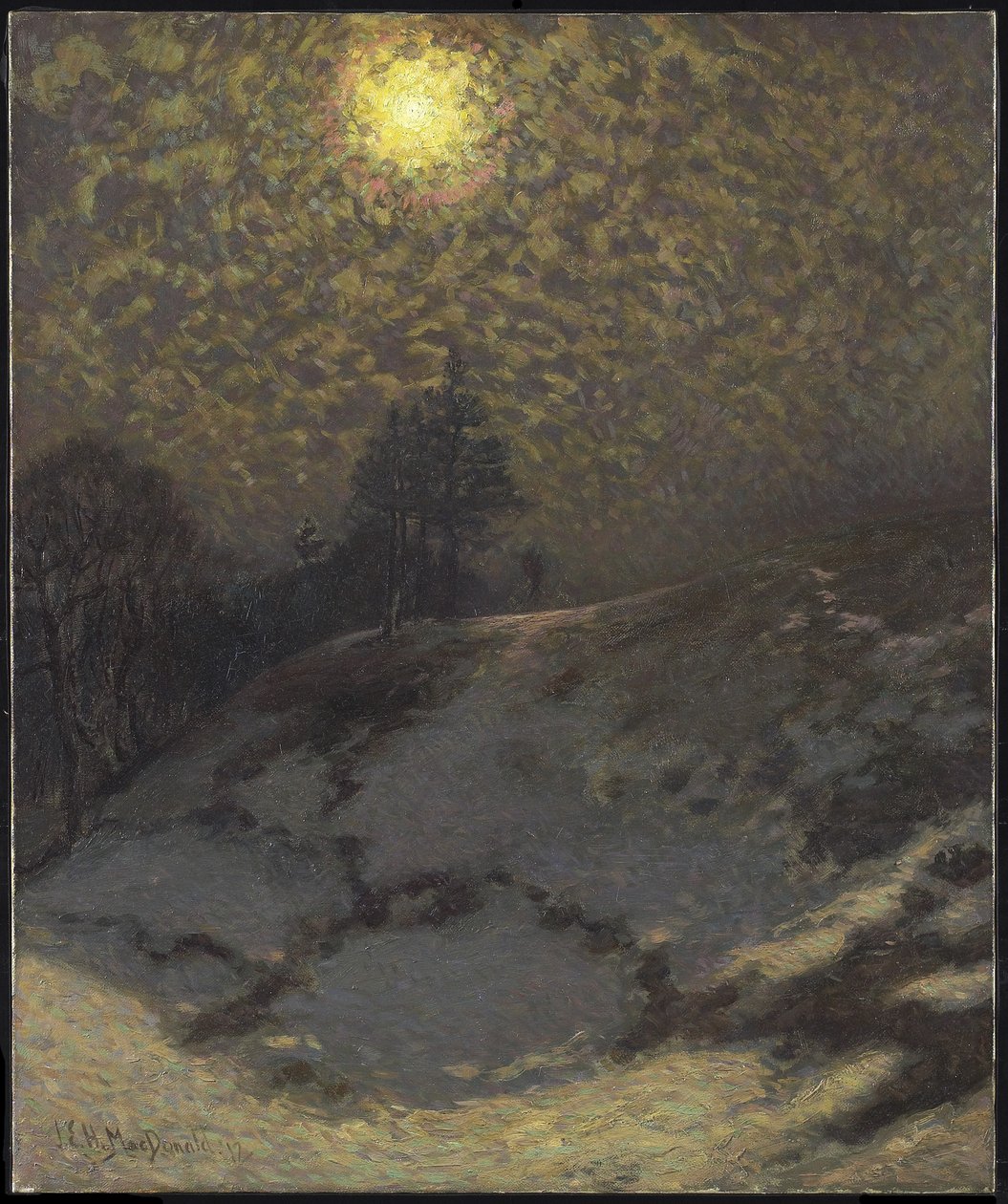 Prima serata, inverno, 1912 da James Edward Hervey Macdonald
