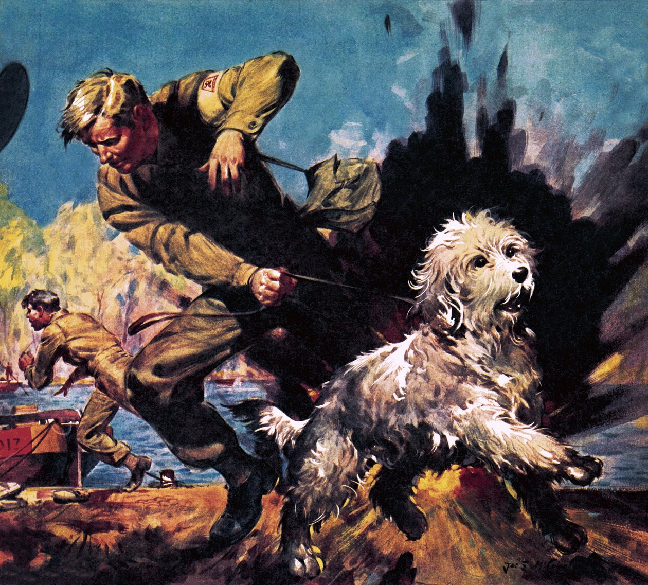Ricky, cane da guerra da James Edwin McConnell