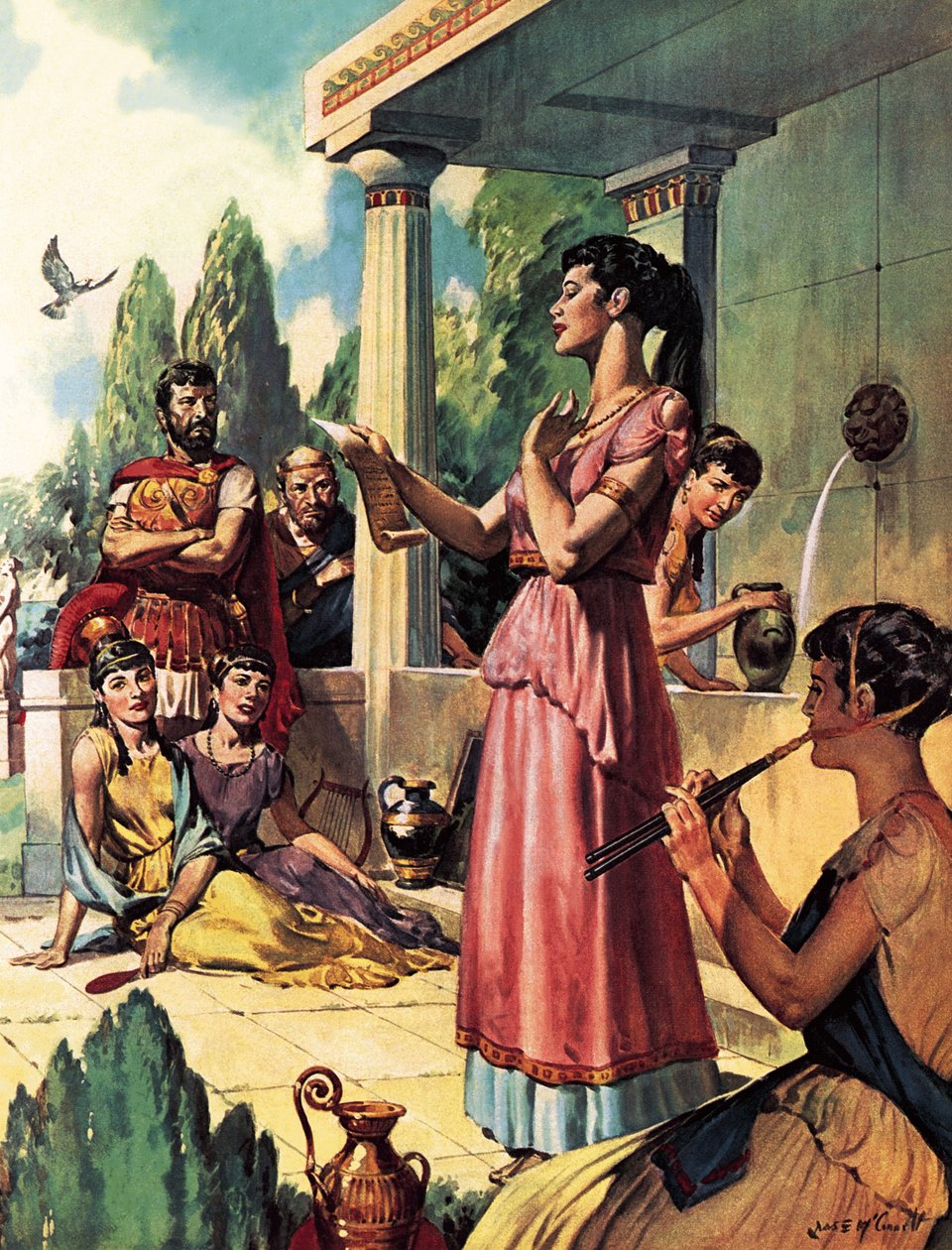 Saffo - La donna poeta suprema da James Edwin McConnell