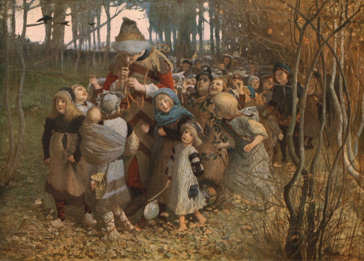 Il pifferaio magico di Hamelin da James Elder Christie