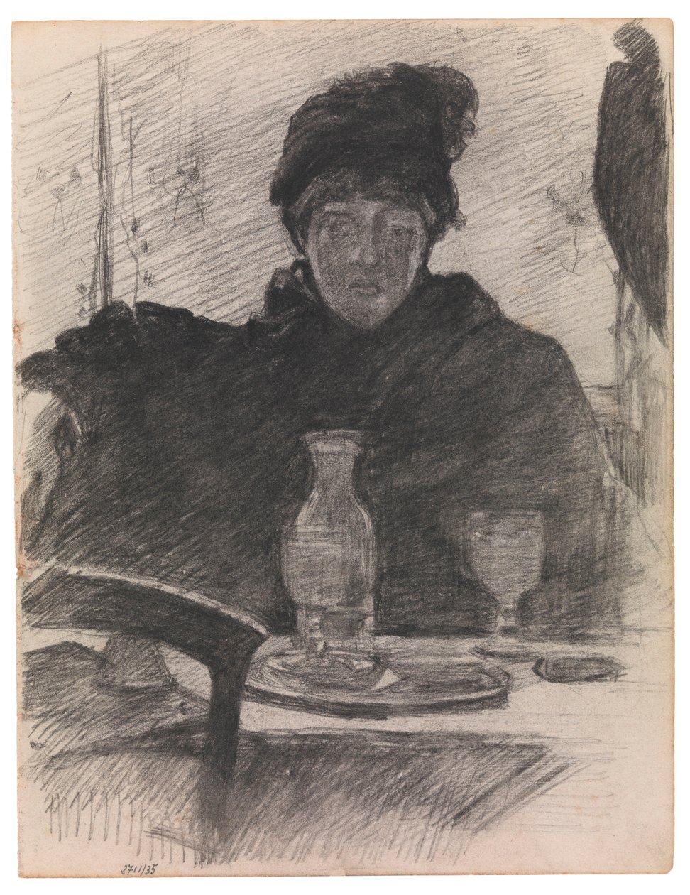 Da Manet: Il bevitore di assenzio da James Ensor