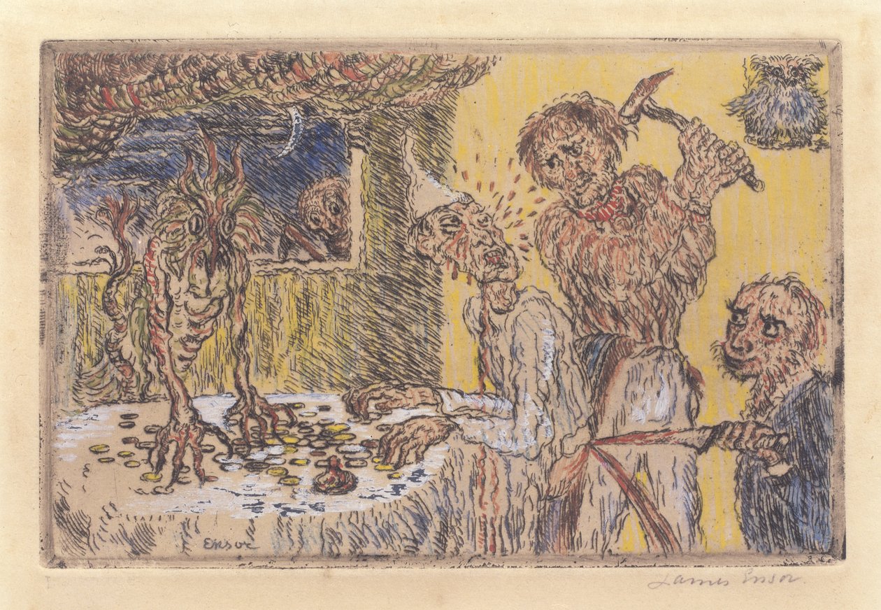 Avarice da James Ensor