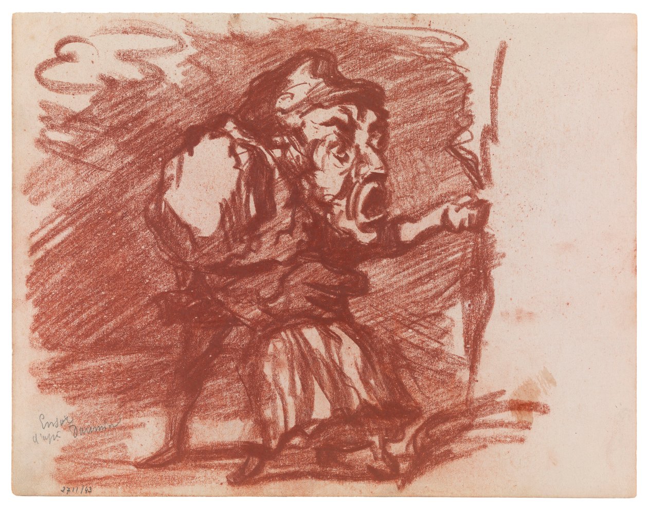 Kopie nach Daumier da James Ensor