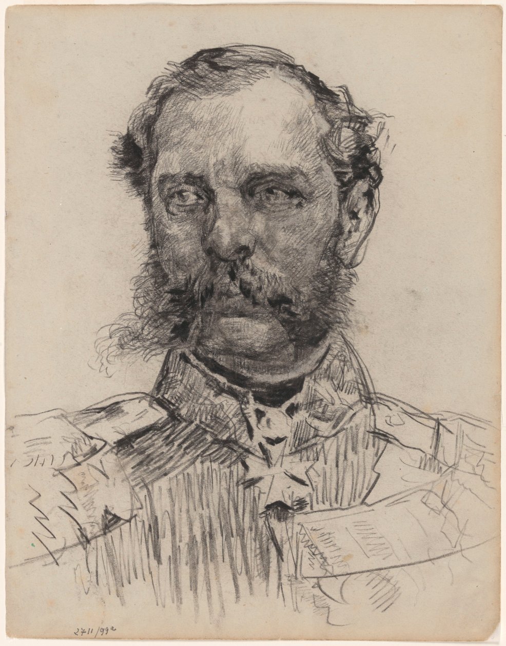 Copia di un ritratto sconosciuto da James Ensor