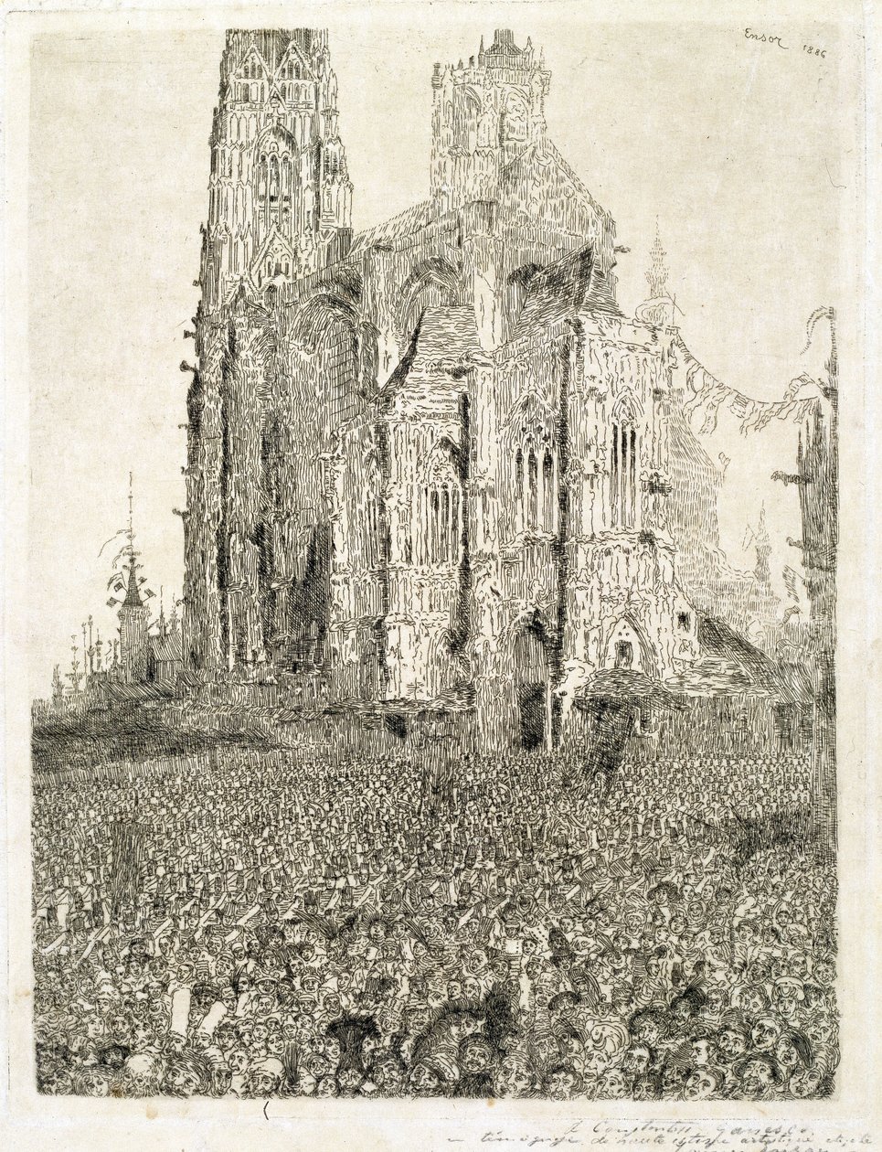 La cattedrale da James Ensor