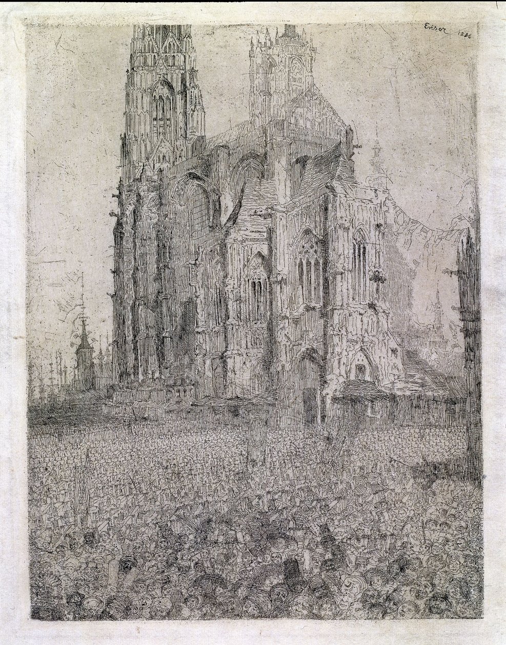 La cattedrale da James Ensor