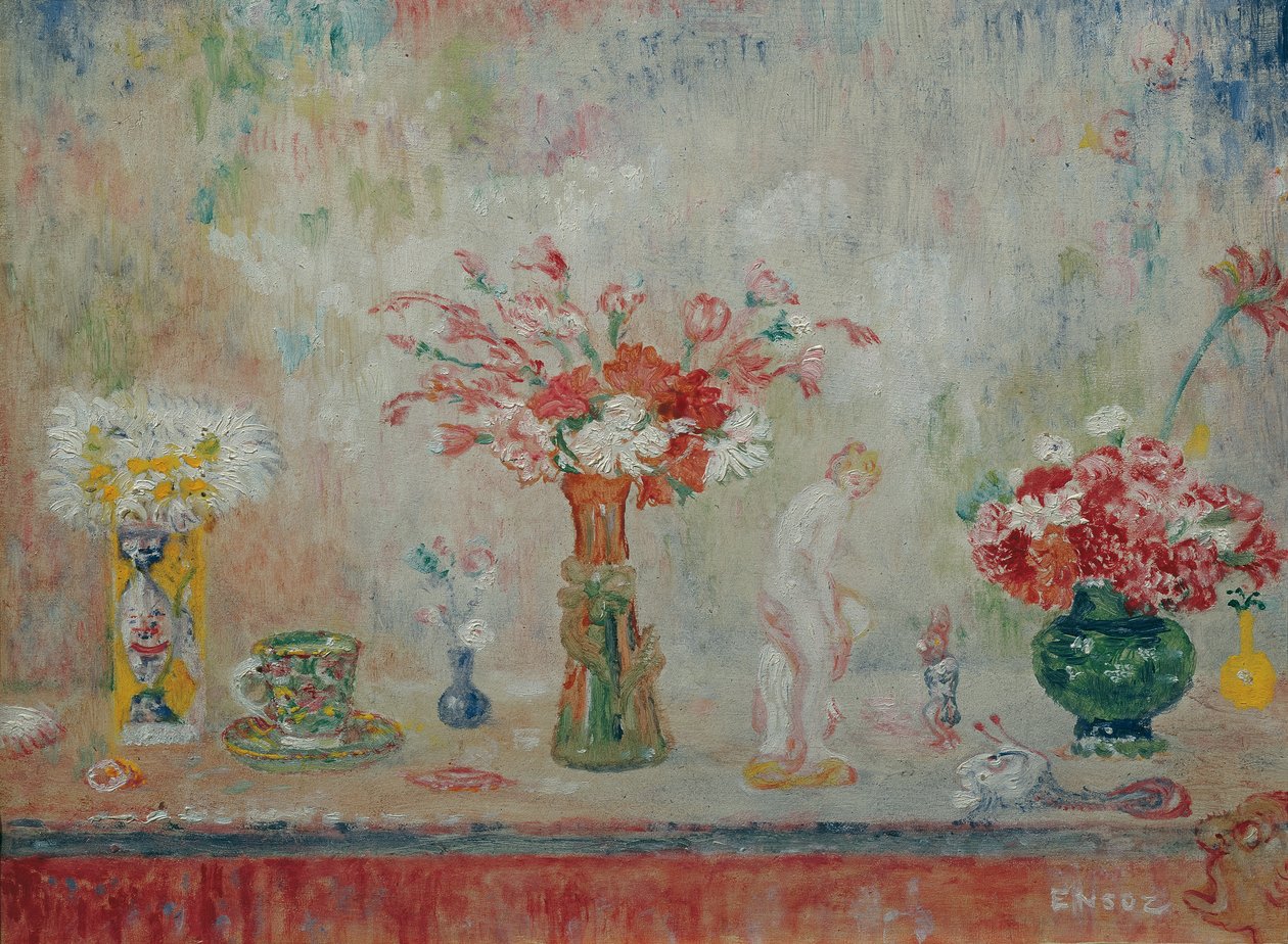 Fantastica natura morta da James Ensor