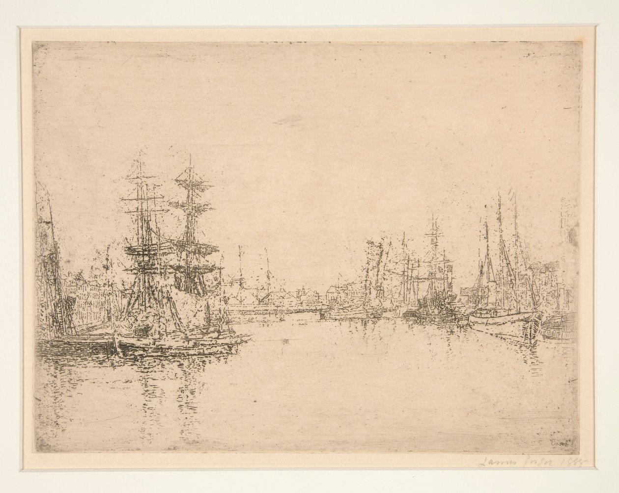 Il grande bacino, Ostenda da James Ensor