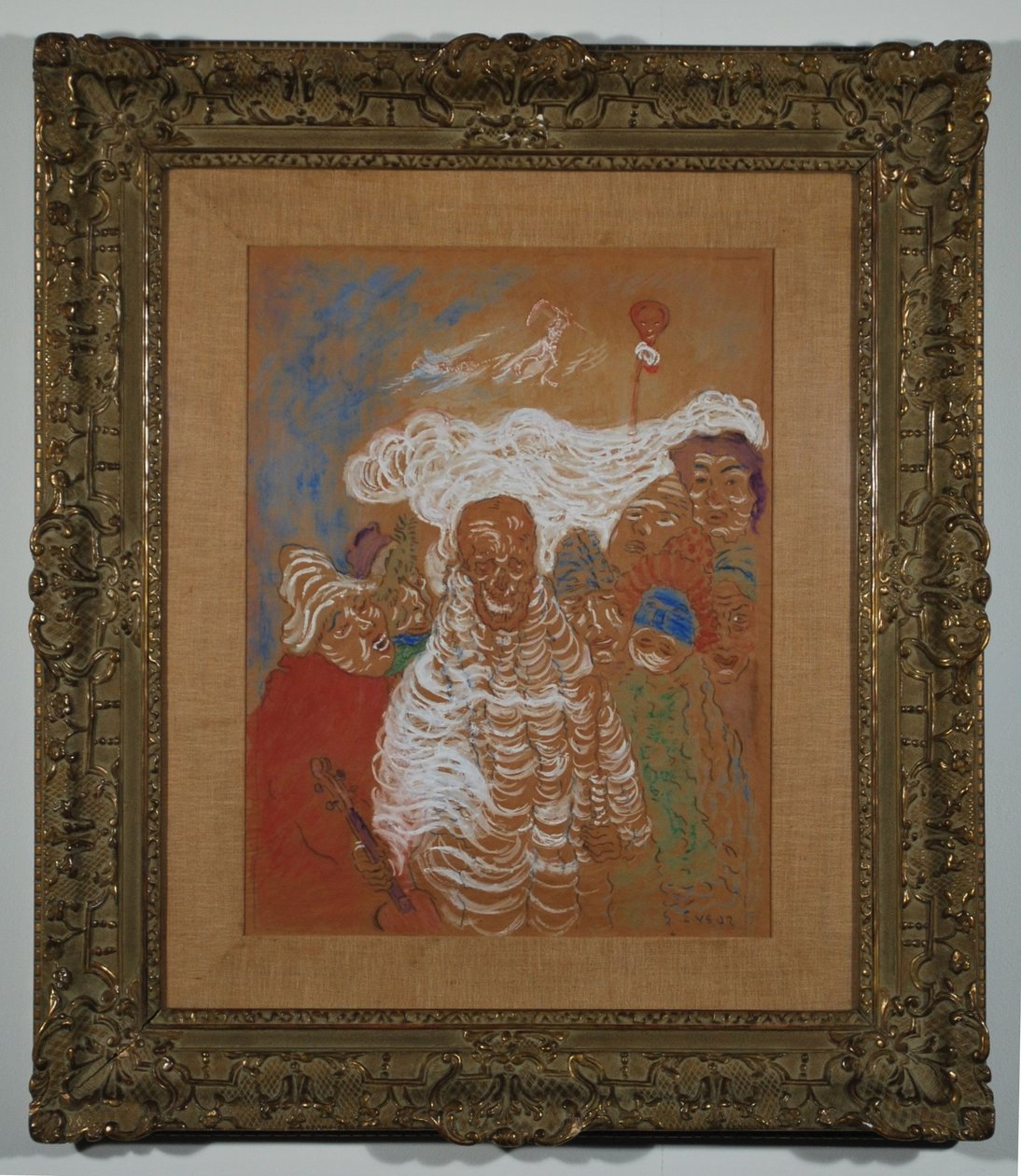 Die Masken und der Tod da James Ensor