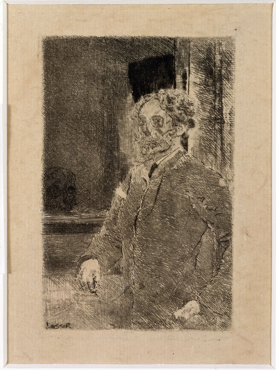 Il mio ritratto con il teschio da James Ensor