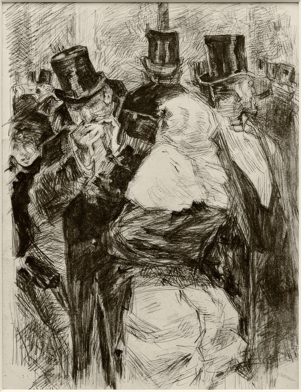 Incontro mondano da James Sidney Ensor