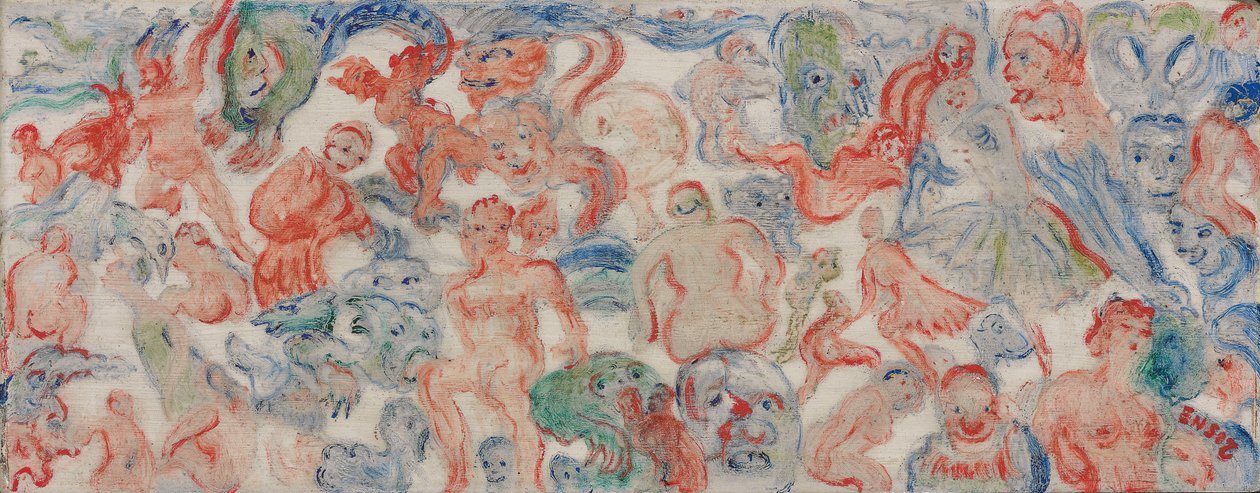 Mostri Intrecciati Decousus, Entrelardes (A) da James Ensor