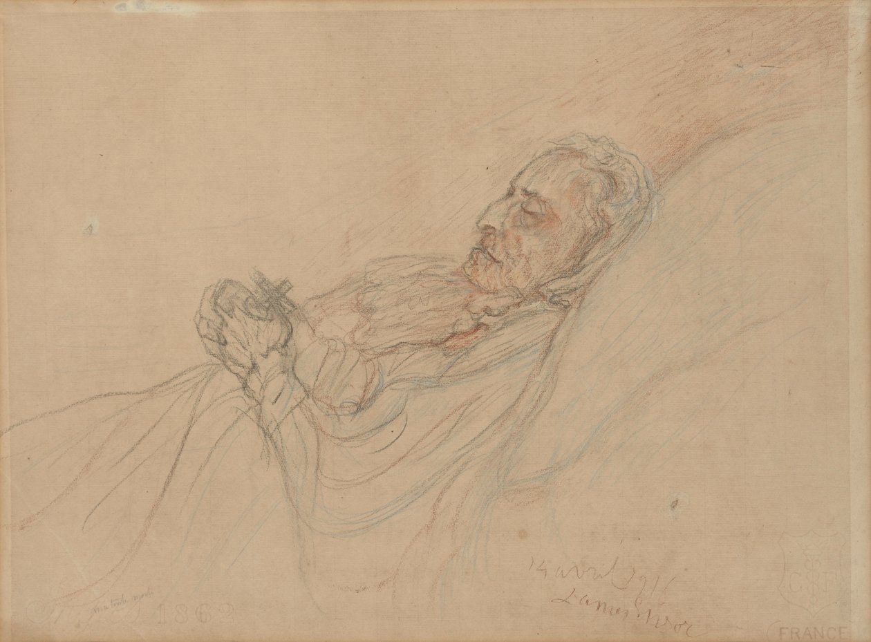 Mia zia morta da James Ensor