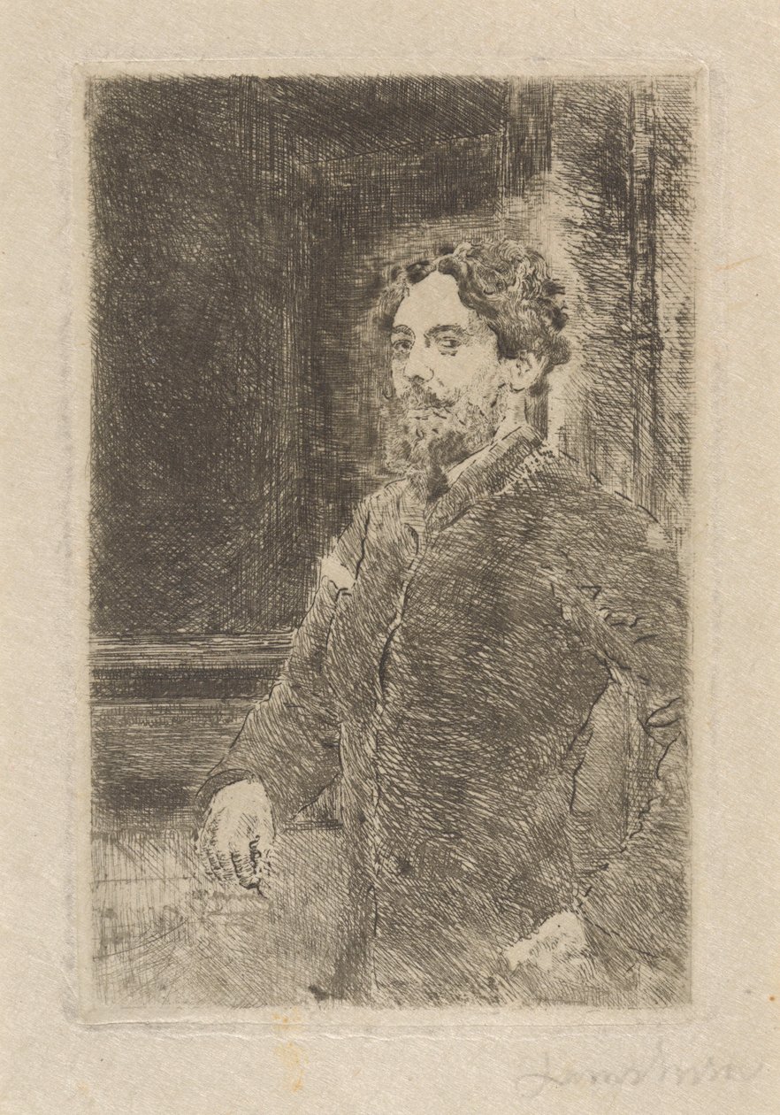 Il mio ritratto da scheletro da James Ensor
